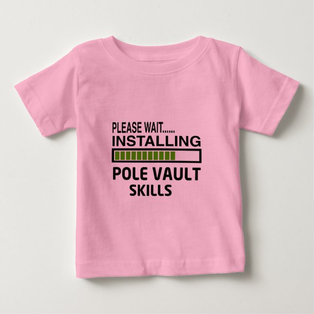 T-shirt Pour Bébé Installation des compétences de coffre-fort de pôl (Devant)
