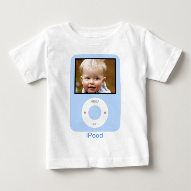 T-shirt Pour Bébé iPood avec photo (Devant)