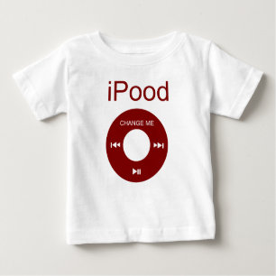 T-shirt Pour Bébé iPood Funny Baby Shirts
