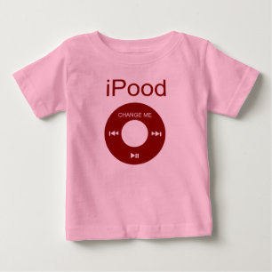 T-shirt Pour Bébé iPood Funny Baby Shirts