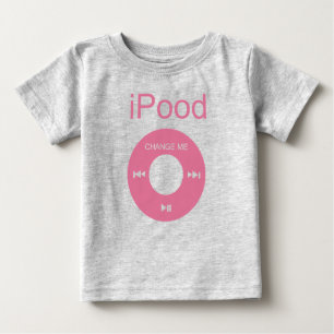 T-shirt Pour Bébé iPood Funny Baby Shirts