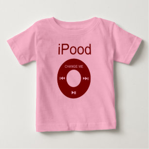 T-shirt Pour Bébé iPood Funny Baby Shirts