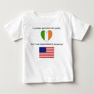 T-shirt Pour Bébé Irlandais American Baby