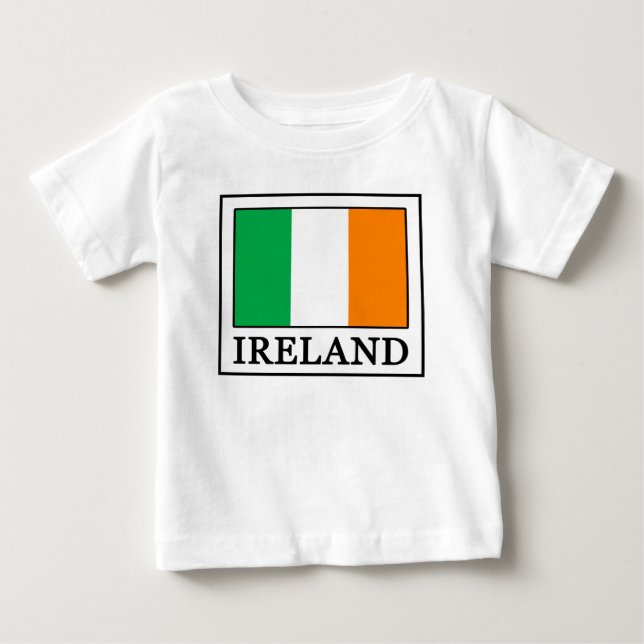 T-shirt Pour Bébé Irlande (Devant)