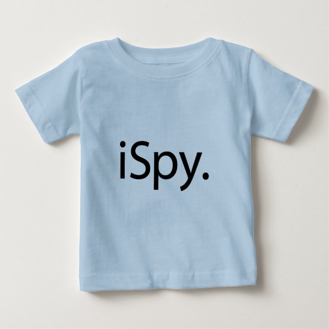 T-shirt Pour Bébé iSpy (Devant)