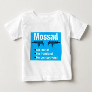 T-shirt Pour Bébé Israélien Mossad, le meilleur et agence
