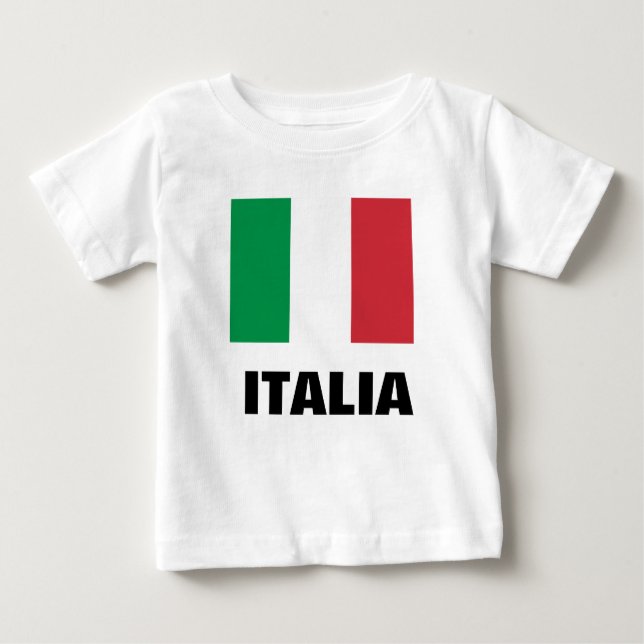 T-SHIRT POUR BÉBÉ ITALIE (Devant)