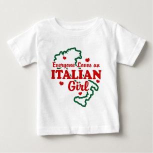 T-shirt Pour Bébé Italienne