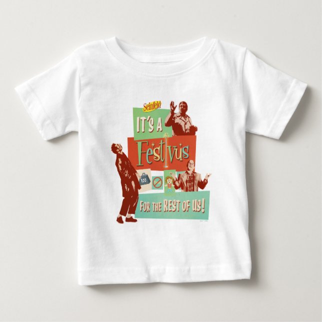 T-shirt Pour Bébé It's a Festivus for the Rest of Us (Devant)