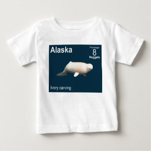 T-shirt Pour Bébé Ivory Beluga