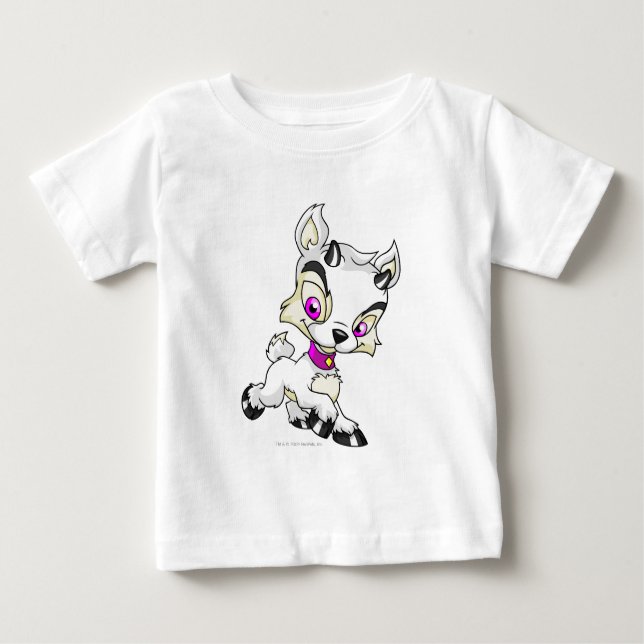 T-shirt Pour Bébé Ixi Blanc (Devant)