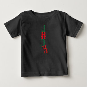 T-shirt Pour Bébé Jace rouge & vert Tee