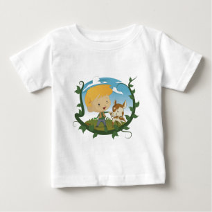 T-shirt Pour Bébé Jack et la tige de haricot