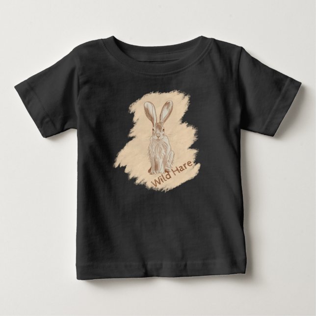 T-shirt Pour Bébé Jack Rabbit et ses amis (Devant)