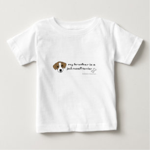 T-shirt Pour Bébé jack russell terrier