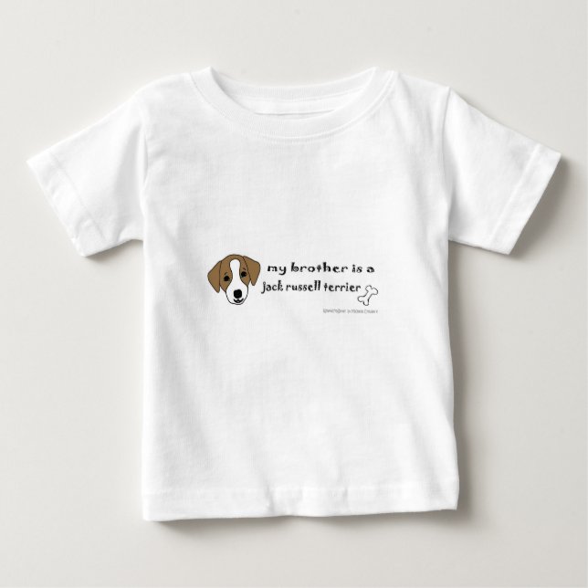 T-shirt Pour Bébé jack russell terrier (Devant)