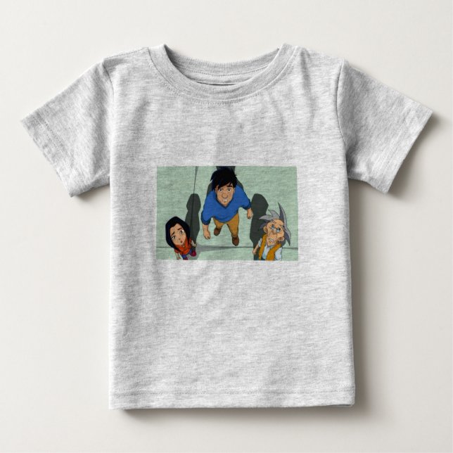 T-shirt Pour Bébé Jackie Chan Adventures (Devant)