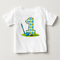 Jacquard Golf 1er anniversaire Personnalisé