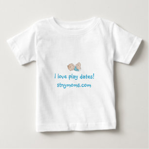 T-shirt Pour Bébé "J'adore jouer aux dates" Chemise - Garçon