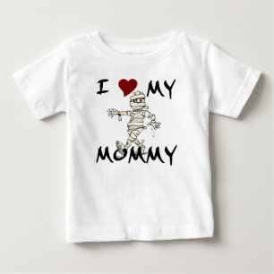 T-shirt Pour Bébé J'ADORE Ma Mère Chemise À Manches Longues