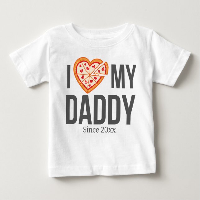 T-SHIRT POUR BÉBÉ J'ADORE MES VÊTEMENTS DE BÉBÉ MADAME TEXTE PERSONN (Devant)