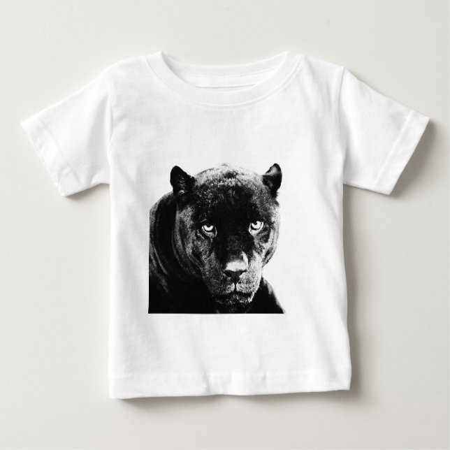 T-shirt Pour Bébé Jaguar Black Panther (Devant)