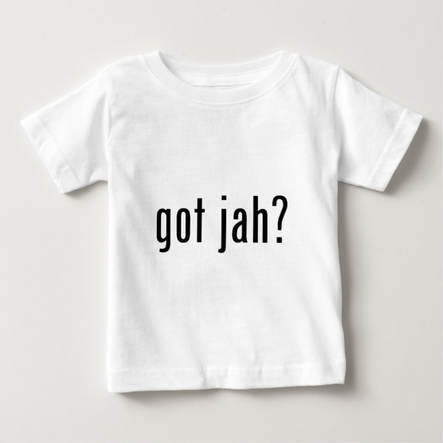 T-shirt Pour Bébé jah ? (Devant)