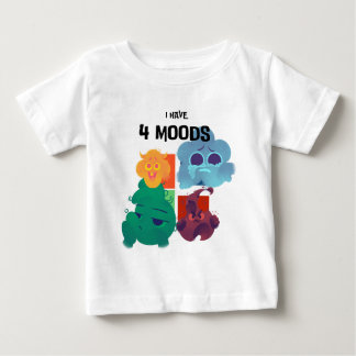 T-shirt Pour Bébé J'Ai 4 Modes