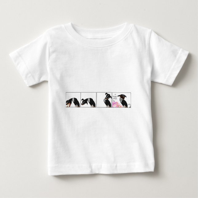 T-shirt Pour Bébé "J'ai fait de la nourriture" (Devant)