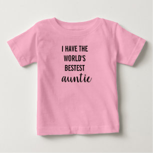 T-shirt Pour Bébé J'ai le meilleur Monde 'ajouter VOTRE rôle' Douche