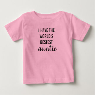 T-shirt Pour Bébé J'ai le meilleur Monde 'ajouter VOTRE rôle' Douche