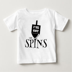 T-shirt Pour Bébé J'ai les rotations - noir