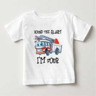 T-shirt Pour Bébé J'ai quatre ans