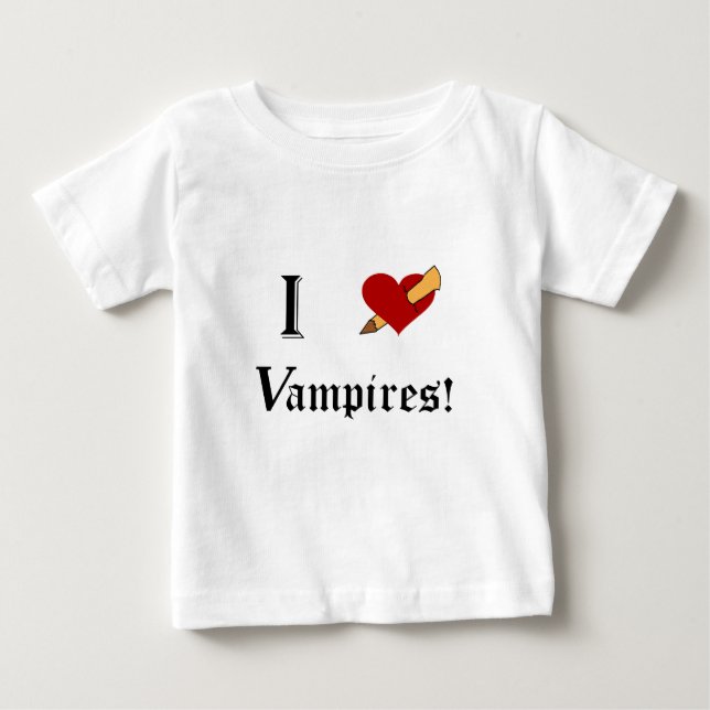 T-shirt Pour Bébé J'Ai Slay Vampires (Devant)