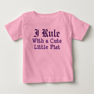 T-shirt Pour Bébé J'ai un petit poing mignon