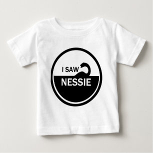 T-SHIRT POUR BÉBÉ J'AI VU LE NESSIE - MONSTRE DE LOCH NESS