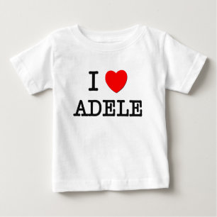 T-shirt Pour Bébé J'aime Adele