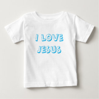 T-shirt Pour Bébé J'aime Jésus