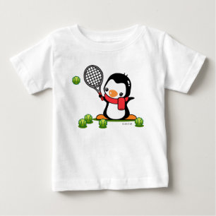 T-shirt Pour Bébé J'aime la chemise de tennis