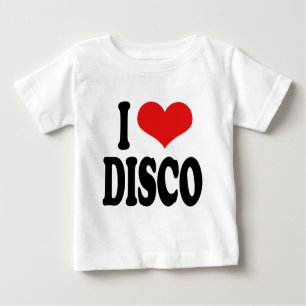 T-shirt Pour Bébé J'aime la disco