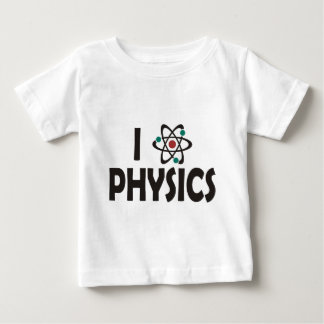 T-shirt Pour Bébé J'aime la physique