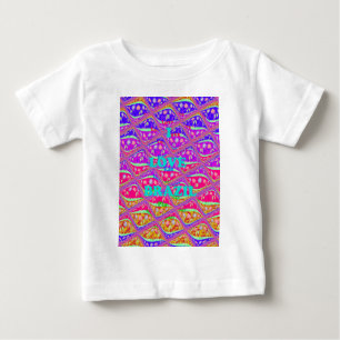T-shirt Pour Bébé J'aime le Brésil : Belles couleurs traditionnelles