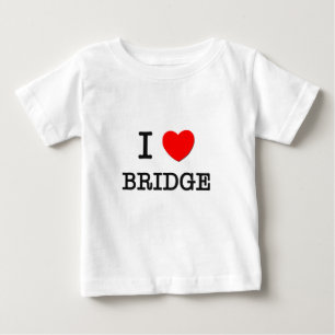 T-SHIRT POUR BÉBÉ J'AIME LE PONT
