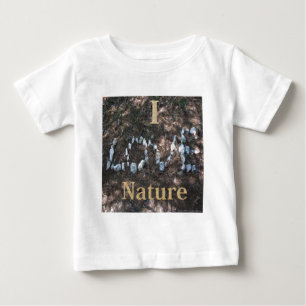 T-shirt Pour Bébé J'aime les vêtements et les cadeaux de la nature