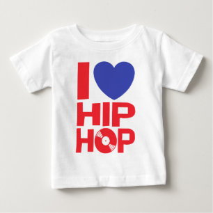 T-shirt Pour Bébé J'aime l'Hip hop