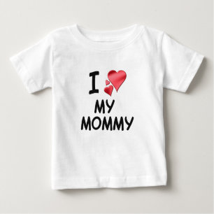 T-shirt Pour Bébé J'aime ma maman
