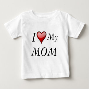 T-shirt Pour Bébé J'aime ma MAMAN 2