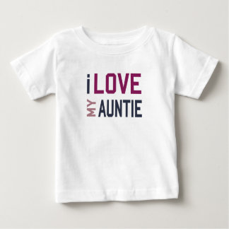T-shirt Pour Bébé J'Aime Ma Tante