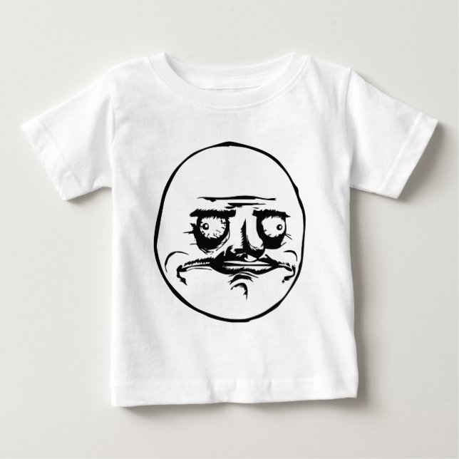 T-shirt Pour Bébé J'aime Meme (Devant)