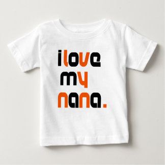 T-shirt Pour Bébé J'Aime Mon Nana Tee